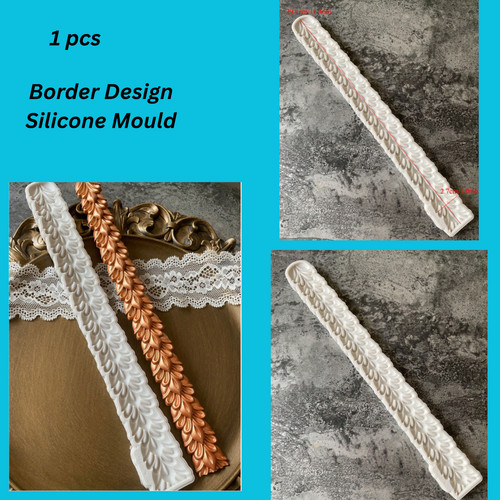 Cake decor border rope mold - cake,