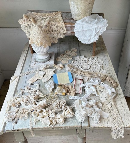 Scrap bag grab antique vintage