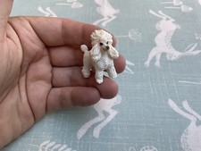 DOLLS HOUSE EMPORIUM Mitzi the miniture poodle SIZE 1" x 1"