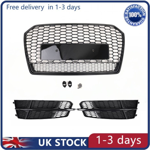 Front bumper grille fog - front,