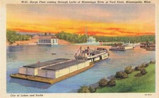 Minneapolis Minnesota Barge