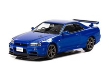 1/43 Nissan Skyline GT-R Vspec2 BNR34 Blue
