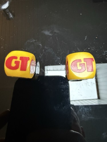 Bmx dust caps pair old - bmx,