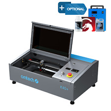 OMTech™ Desktop 40W 300x200mm Laser Engraver Machine Engraver Cutter | K40 Plus