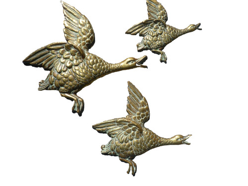 Heavy cast brass set - heavy,