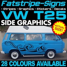 to fit VW T25 STRIPES GRAPHICS