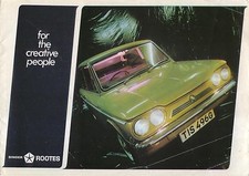 Singer Chamois Mark 2 (Imp) Original UK Sales Brochure Pub. 6517/H circa 1968