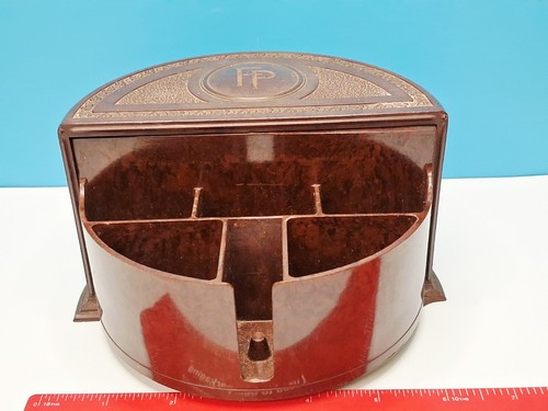Art deco bakelite desk tidy - bakelite,