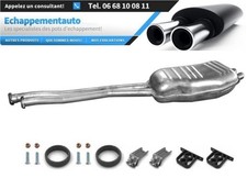 BMW 3 E36 325i 2.5 24V (1990-1995) Rear Muffler with E Approval