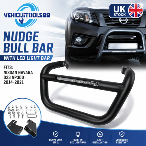 Black steel nudge bull - steel, w/