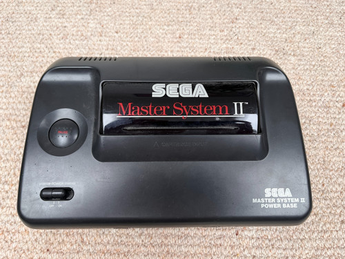 Sega master system black - system, ii