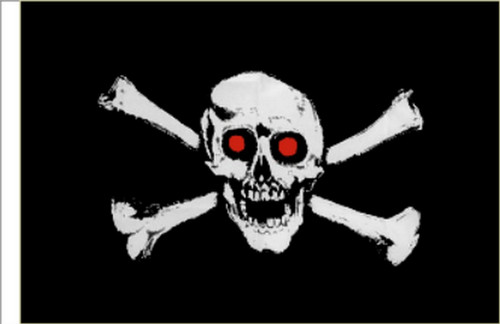 Pirate skull crossbones - pirate, &