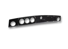 Dashboard for Austin Rover Mini , Piano Black Classic Dash , LHD 3+1  No Chrome