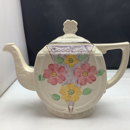 Art deco teapot - -, wood