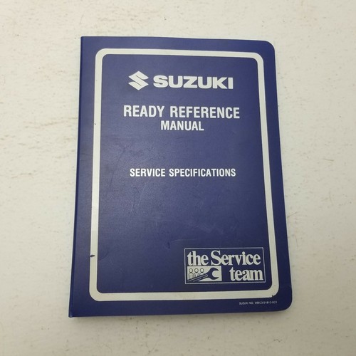 1996 suzuki reference service - 1996,