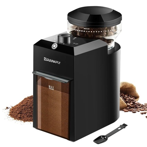 Electric burr coffee grinder - electric,