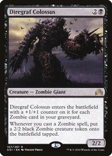 MTG Diregraf Colossus - 107 / English / Lightly Played