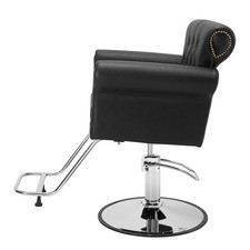 Salon Chair Barber Chair for Hair Stylist with Hydraulic Pump and Footrest