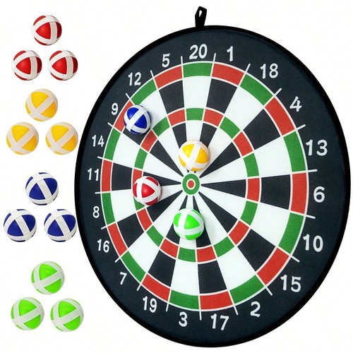 Sticky ball dart game - sticky,