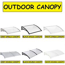 Outdoor Durable Canopy Shelter Door Porch Window Garden Door Canopy 