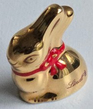Porcelain Gold Lindt Bunny