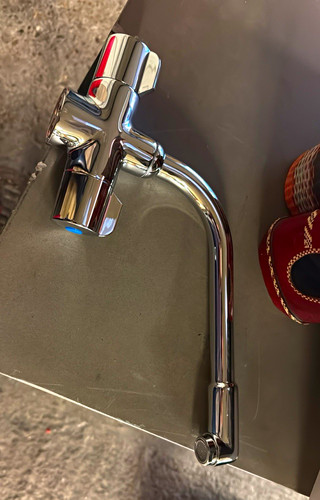 Chrome high arc - chrome, spout