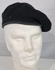 Genuine Surplus Austrian Army Black Beret hats Wool