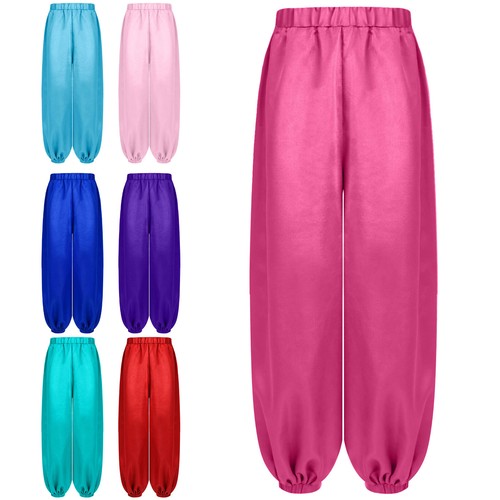 Girls satin harem - pants, belly