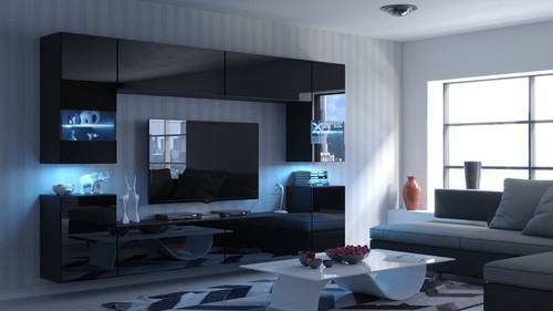 Modern living room - room, furniture