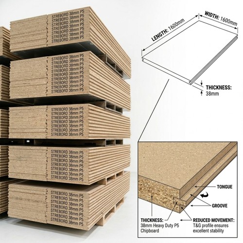 Heavy duty tongue groove - tongue,