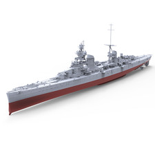 1/350 Model Kit Italy Trento-Class Heavy Cruisers RN Trento, 1942 Full Hull