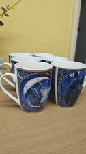 six assorted Lisa parker mugs