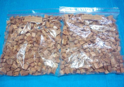 Apple wood chips 500g - chips, 2