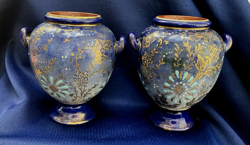Pair royal doulton lambeth - pair, of