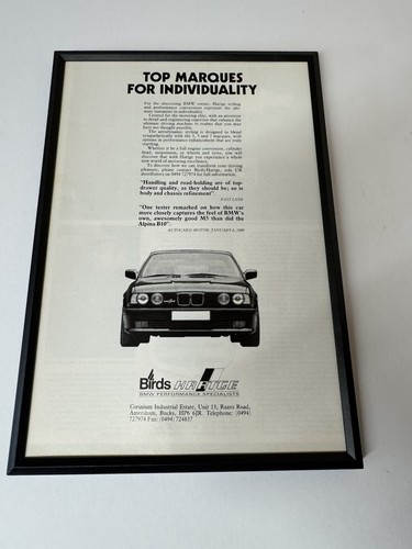 Framed original e34 - original,