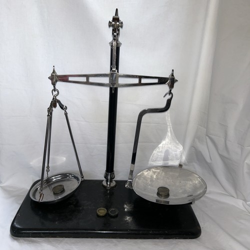 Vintage weighing shop balance - weighing,