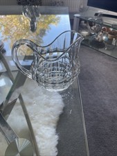 Small Jacobean Heavy Glass Jug