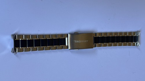 Tag heuer 21mm steel - &, black