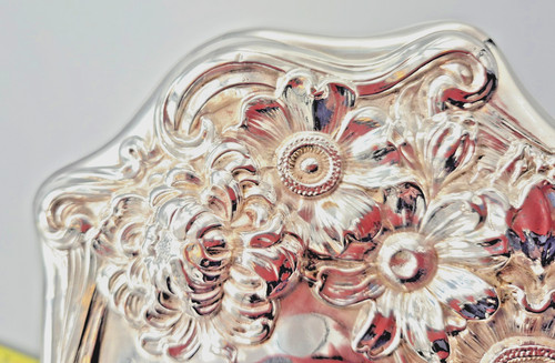 Antique hand mirror sterling - antique,