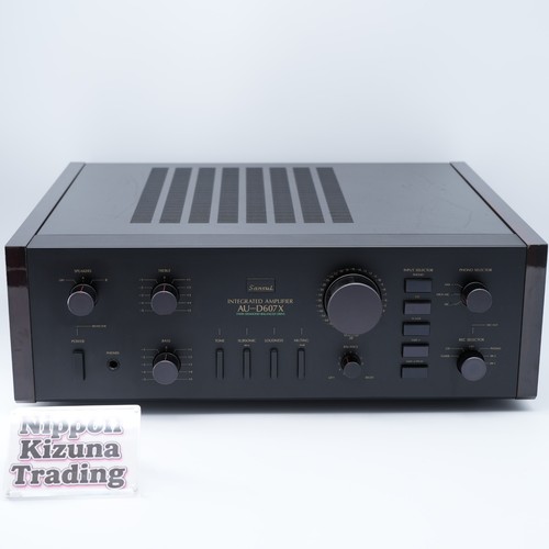 Sansui d607x integrated - sansui, au-d607x