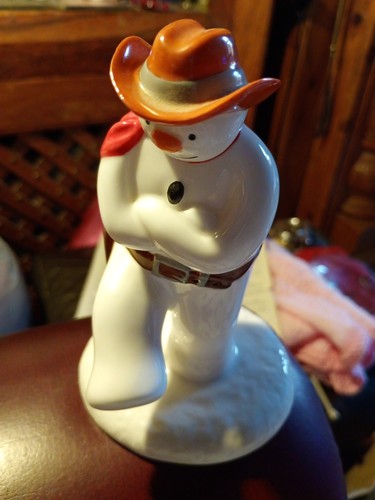 Coalport snowman cowboy jig - cowboy,