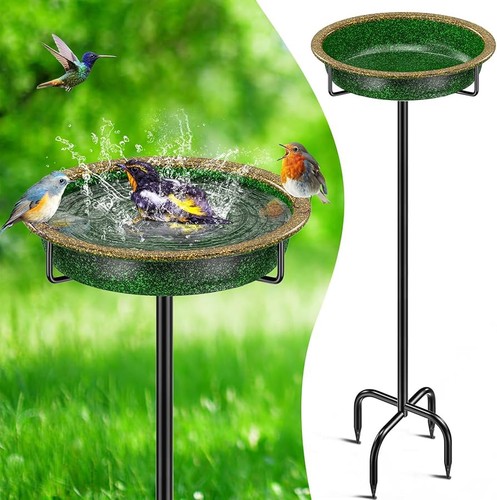 38in metal bird bath for - 38in,