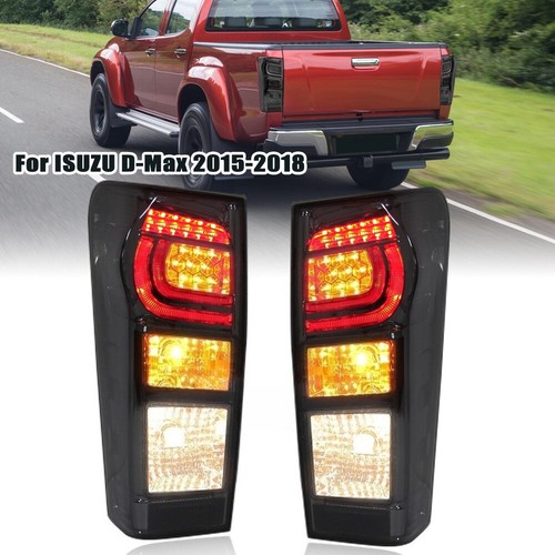 2pcs smoked rear - smoked, light
