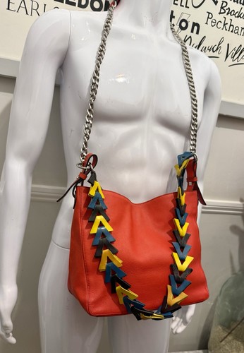 Loewe bag leather - v,