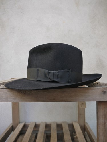 The poet fedora hat black - the,