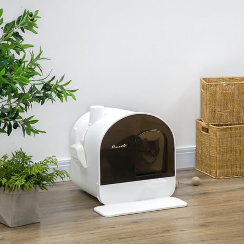 Hooded cat litter tray kitten - cat,
