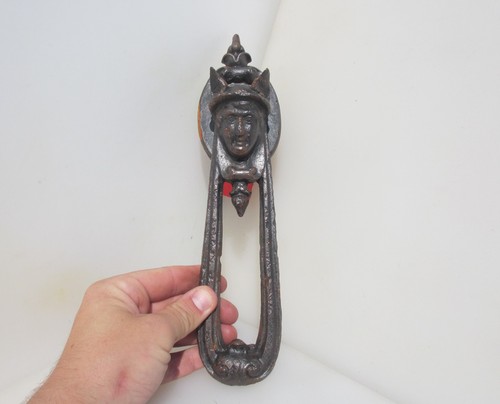Large antique iron door - iron,