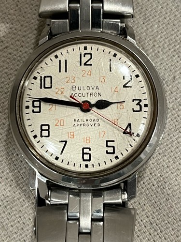 Bulova accutron railroad - bulova,