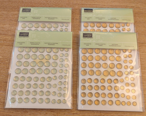 Stampin gold and - gold,