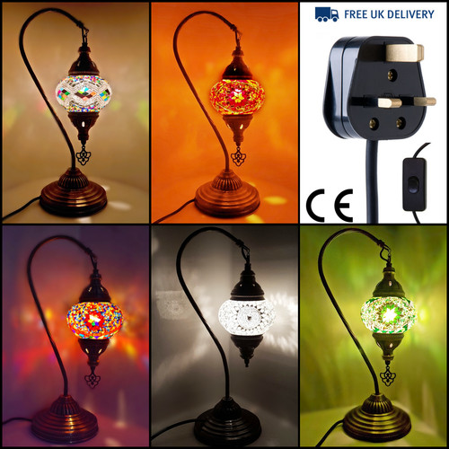 Moroccan turkish table lamp - table,